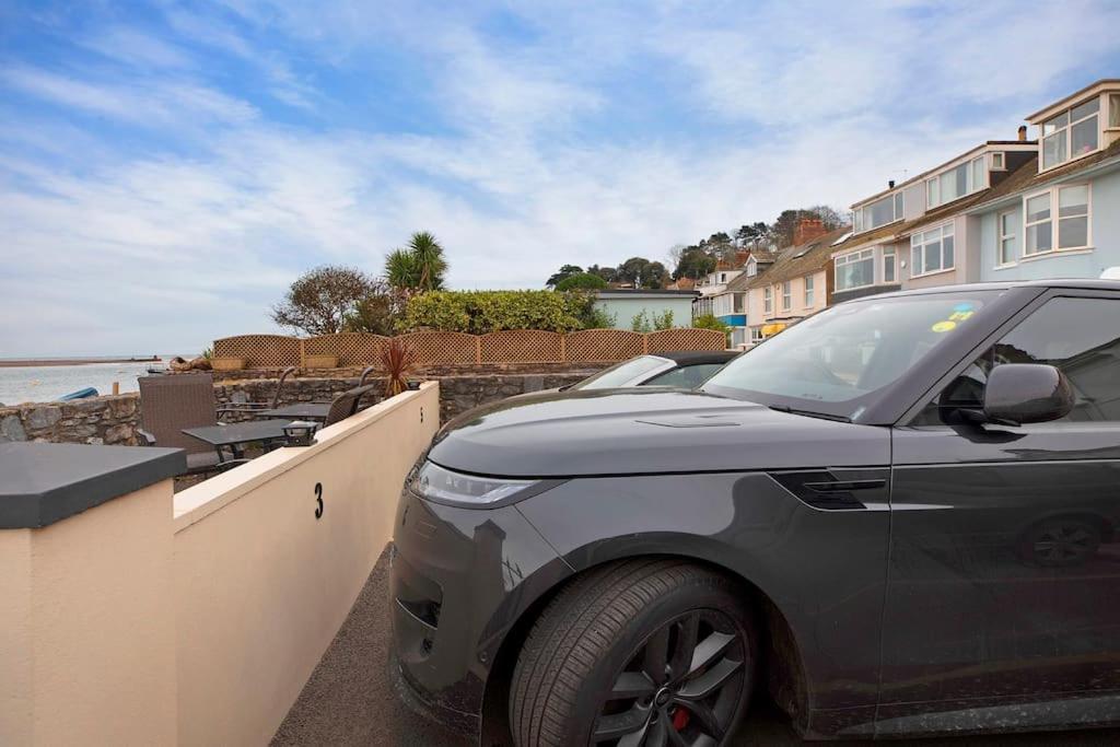 Beach Front Flat Shaldon With Parking Extérieur photo