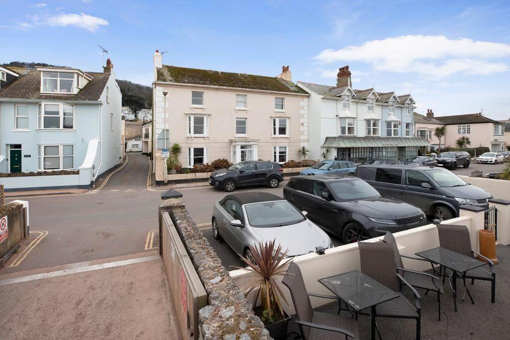 Beach Front Flat Shaldon With Parking Extérieur photo